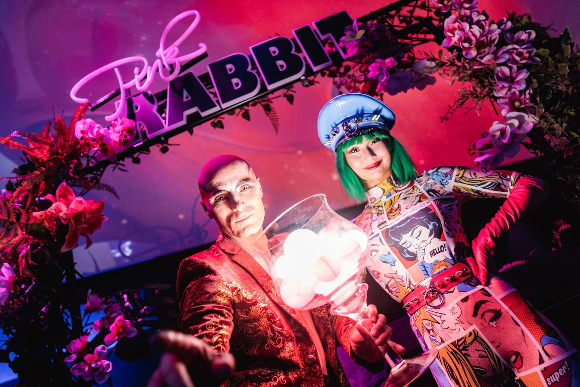 Show - Pink Rabbit Dinner Show – Restaurant Bar Club Zurich